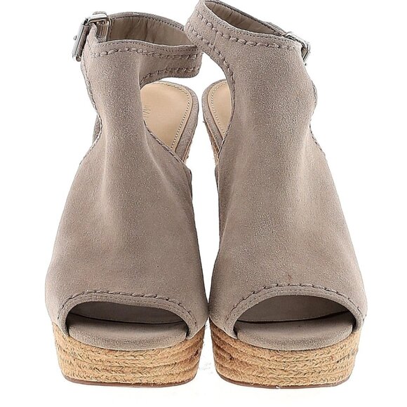 Marc Fisher Shoes - NWOT Marc Fisher Wedge Espadrille Gray Size 9.5